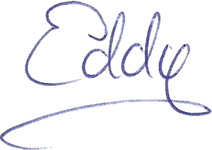 Unterschrift Eddy